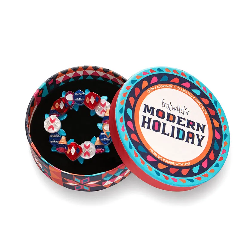 A Jolly Christmas Brooch by Erstwilder