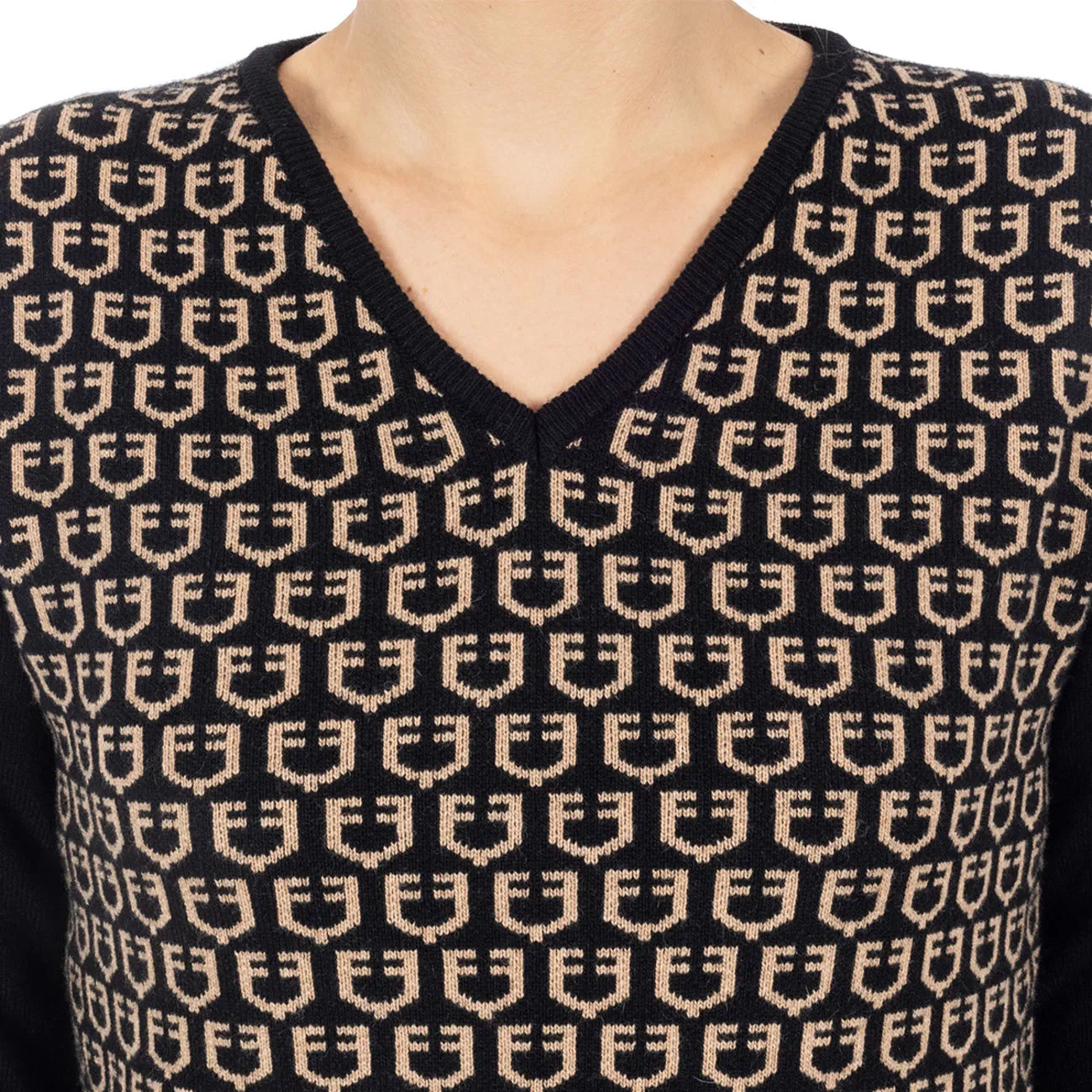 ADAM MODEL WOMAN&#x27;S V-NECK SWEATER