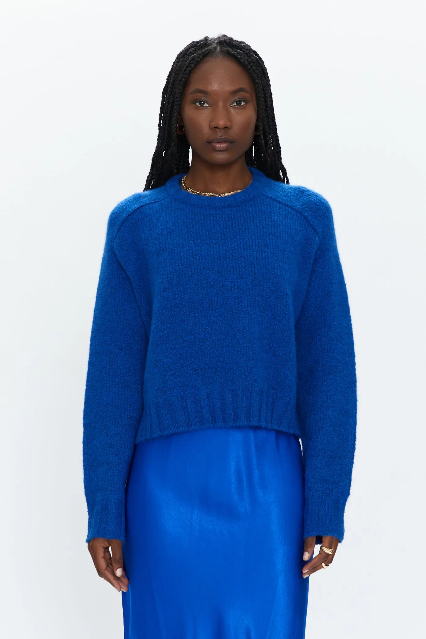 Adina Everyday Sweater - Cobalt