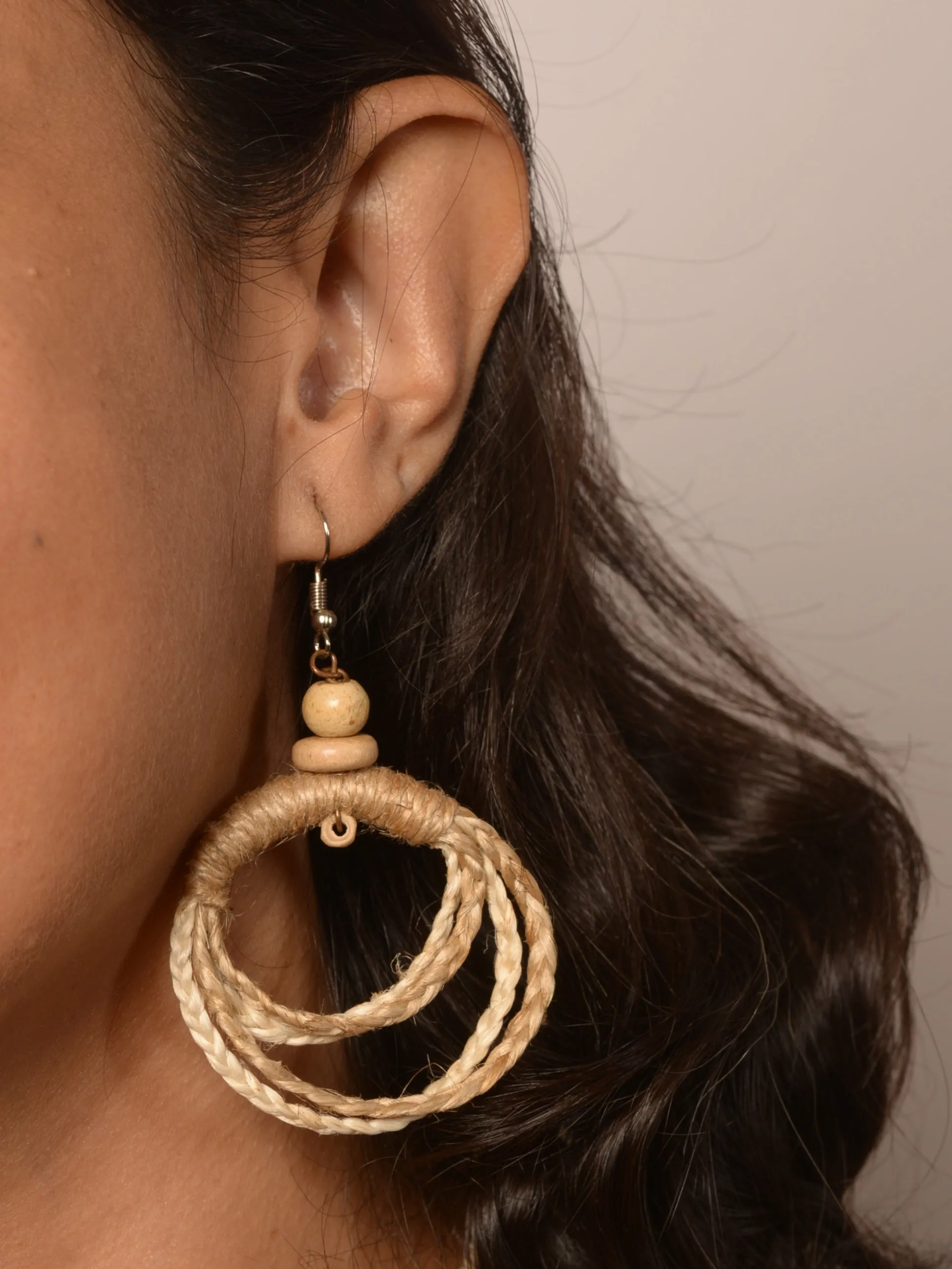 Aditee Jute Necklace & Earrings set