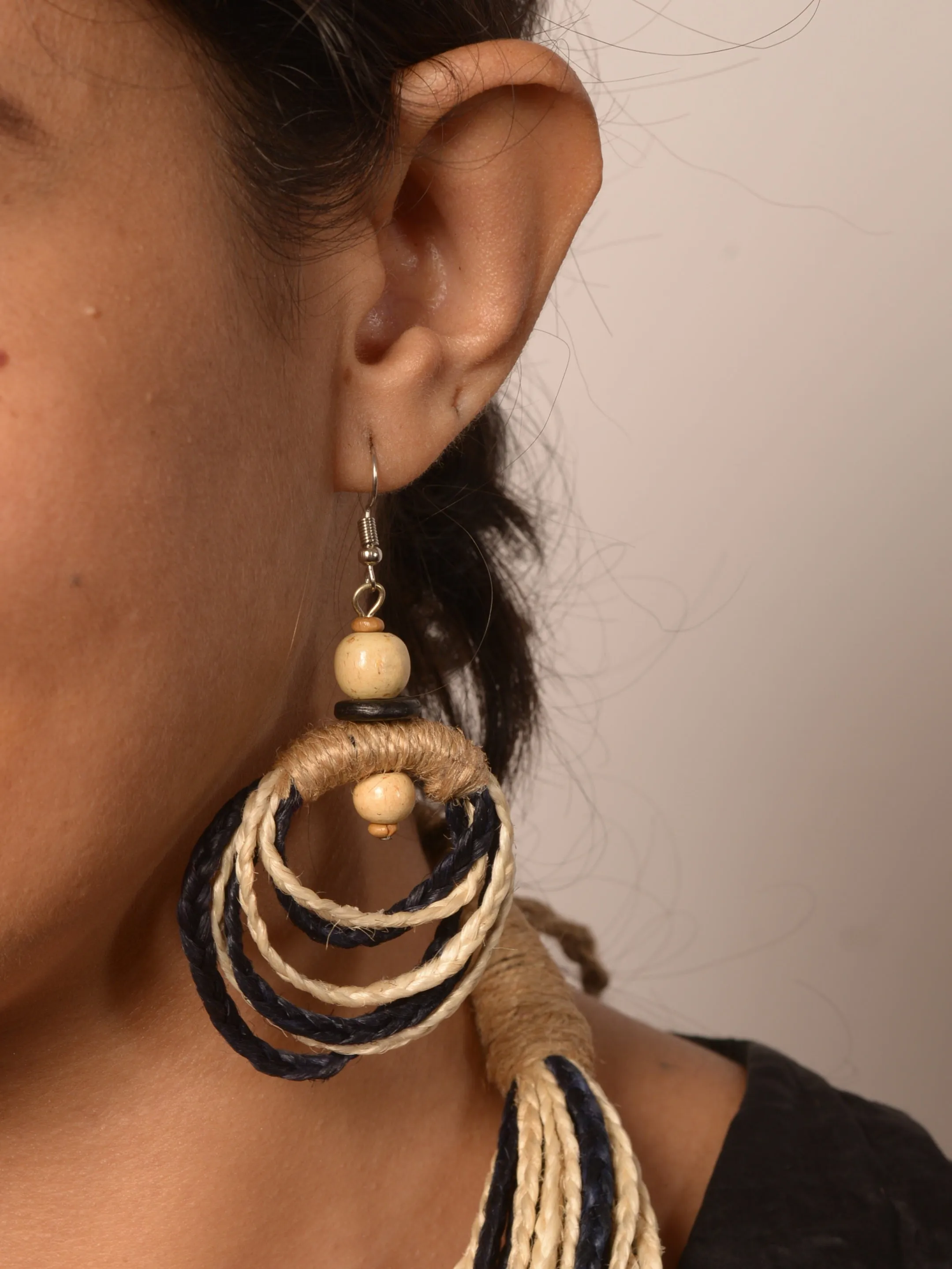 Agnikaa Jute Necklace & Earrings set