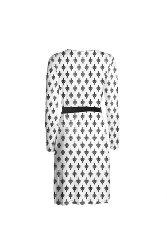 Arabesque Wrap Dress