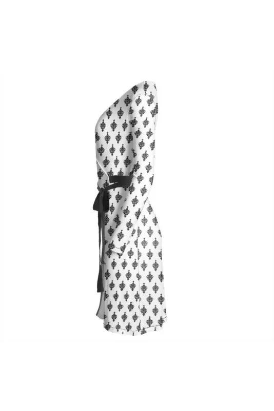 Arabesque Wrap Dress