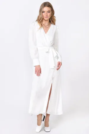 Brandy Sateen Maxi Dress