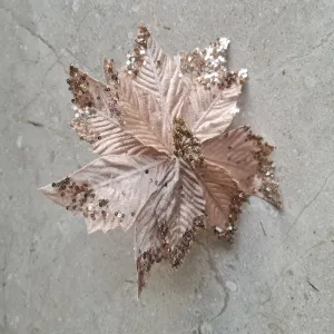 Bronze & gold flower