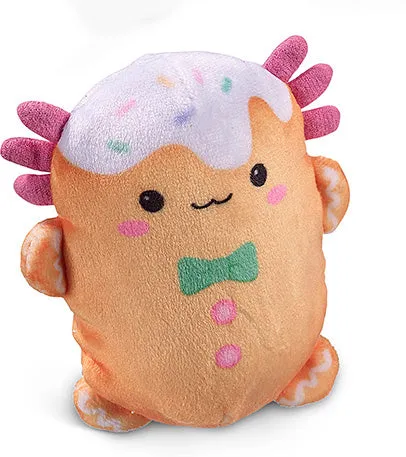 Bubble Stuffed Squishy Friends - A Very Axolotl Christmas
