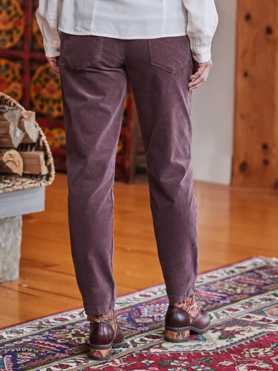 Cache Pinwale Corduroy Pull On Pant