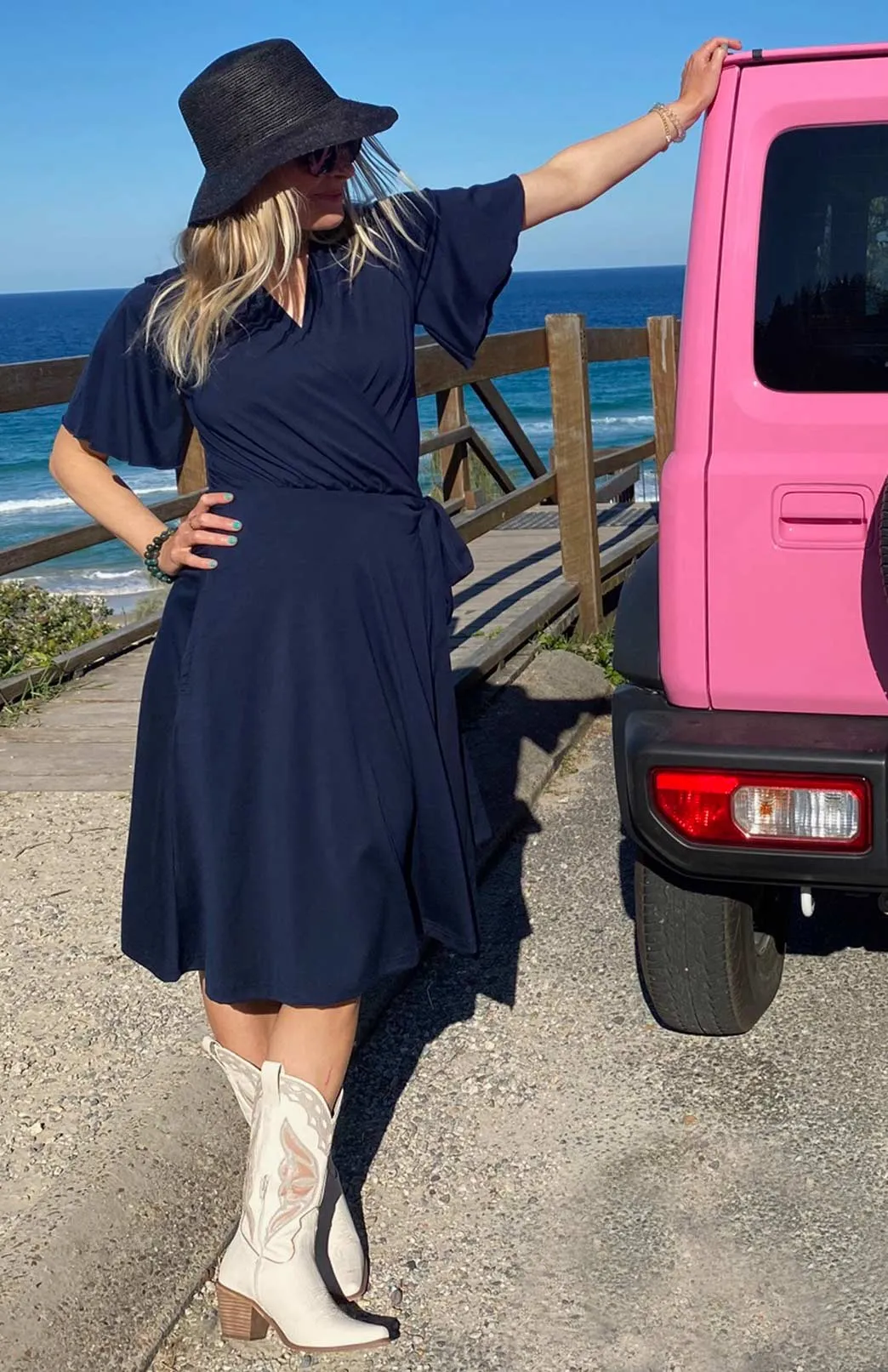 Cara Wrap Dress