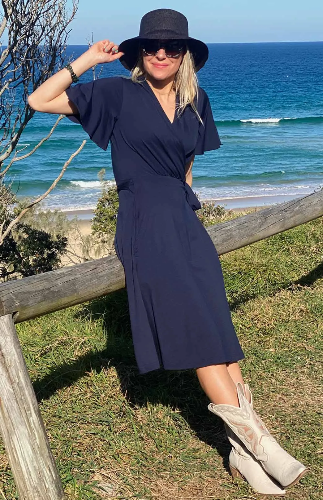 Cara Wrap Dress