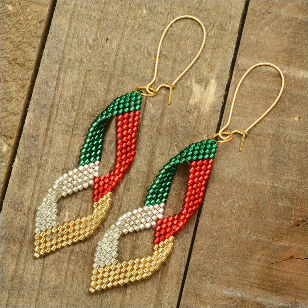 Christmas Lights Earrings