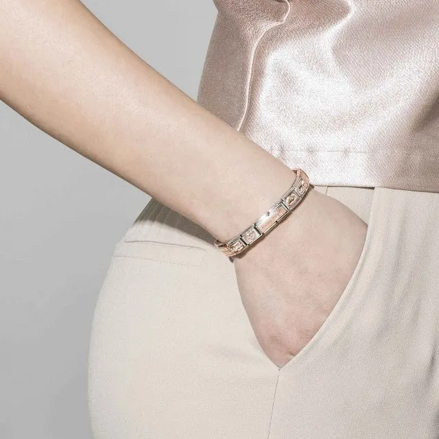 Composable Christmas Tree Link - Rose Gold - 430203/05