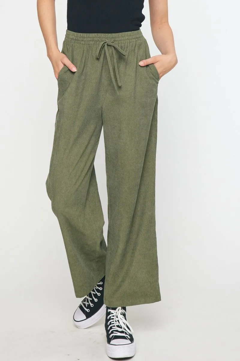 Cord Of Change Pants - Olive