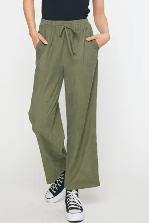 Cord Of Change Pants - Olive