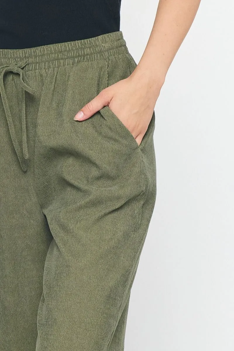Cord Of Change Pants - Olive