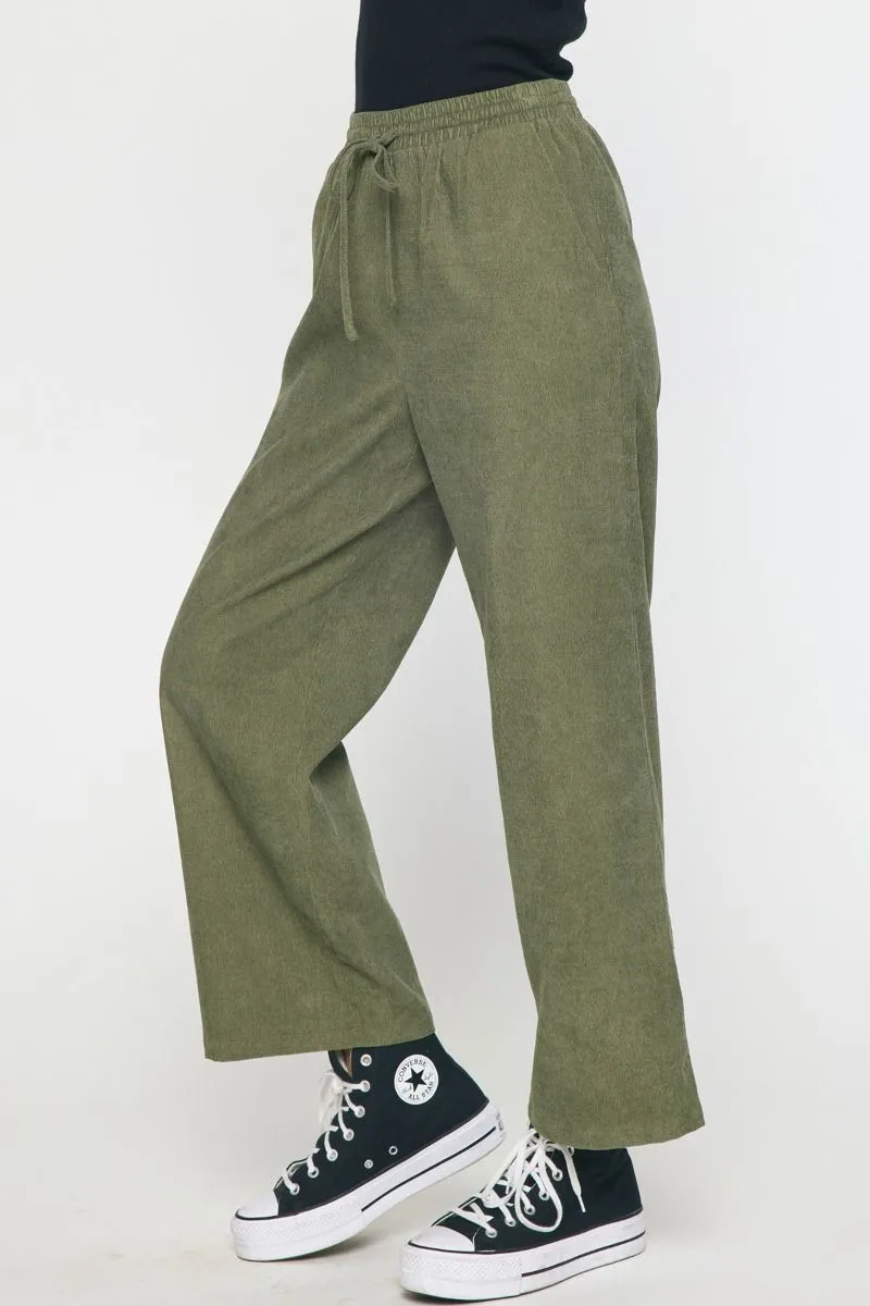 Cord Of Change Pants - Olive