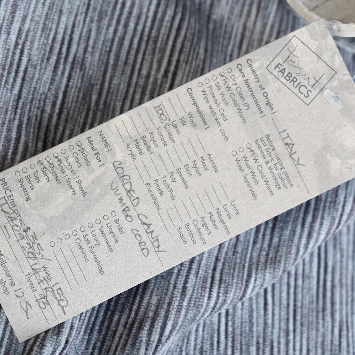 Corded Candy - Jumbo Corduroy