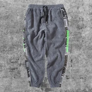 Corduroy thick loose-fitting casual pants