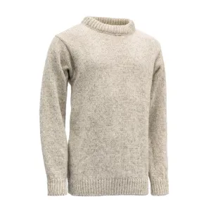 Devold Nansen Man Sweater Crew Neck Grey Melange | Buy Devold Nansen Man Sweater Crew Neck Grey Melange here | Outnorth