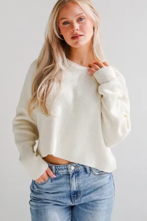 FINAL SALE - Incredibly Cozy Cream Sweater
