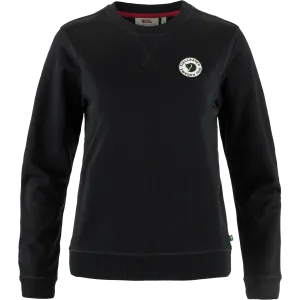 Fjällräven Women&#x27;s 1960 Logo Badge Sweater Black | Buy Fjällräven Women&#x27;s 1960 Logo Badge Sweater Black here | Outnorth