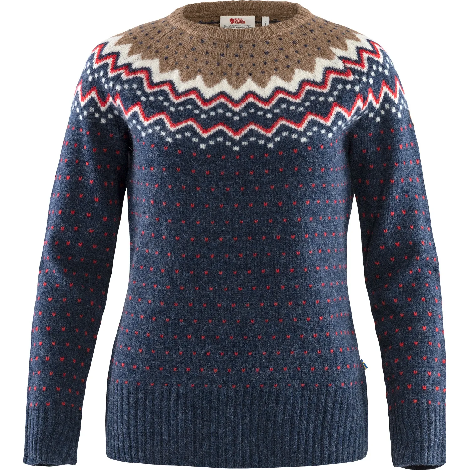 Fjällräven Women&#x27;s Övik Knit Sweater Navy | Buy Fjällräven Women&#x27;s Övik Knit Sweater Navy here | Outnorth