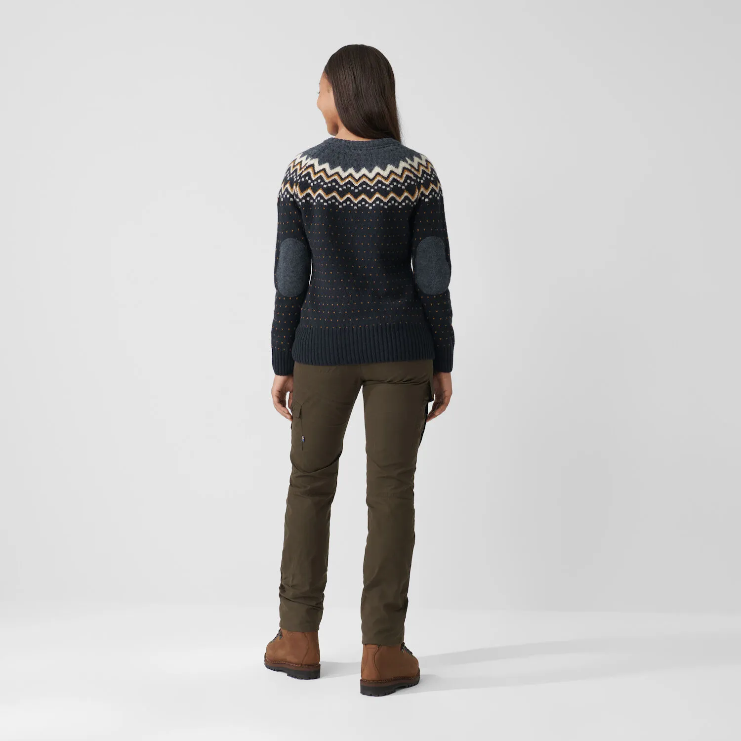 Fjällräven Women&#x27;s Övik Knit Sweater Navy | Buy Fjällräven Women&#x27;s Övik Knit Sweater Navy here | Outnorth