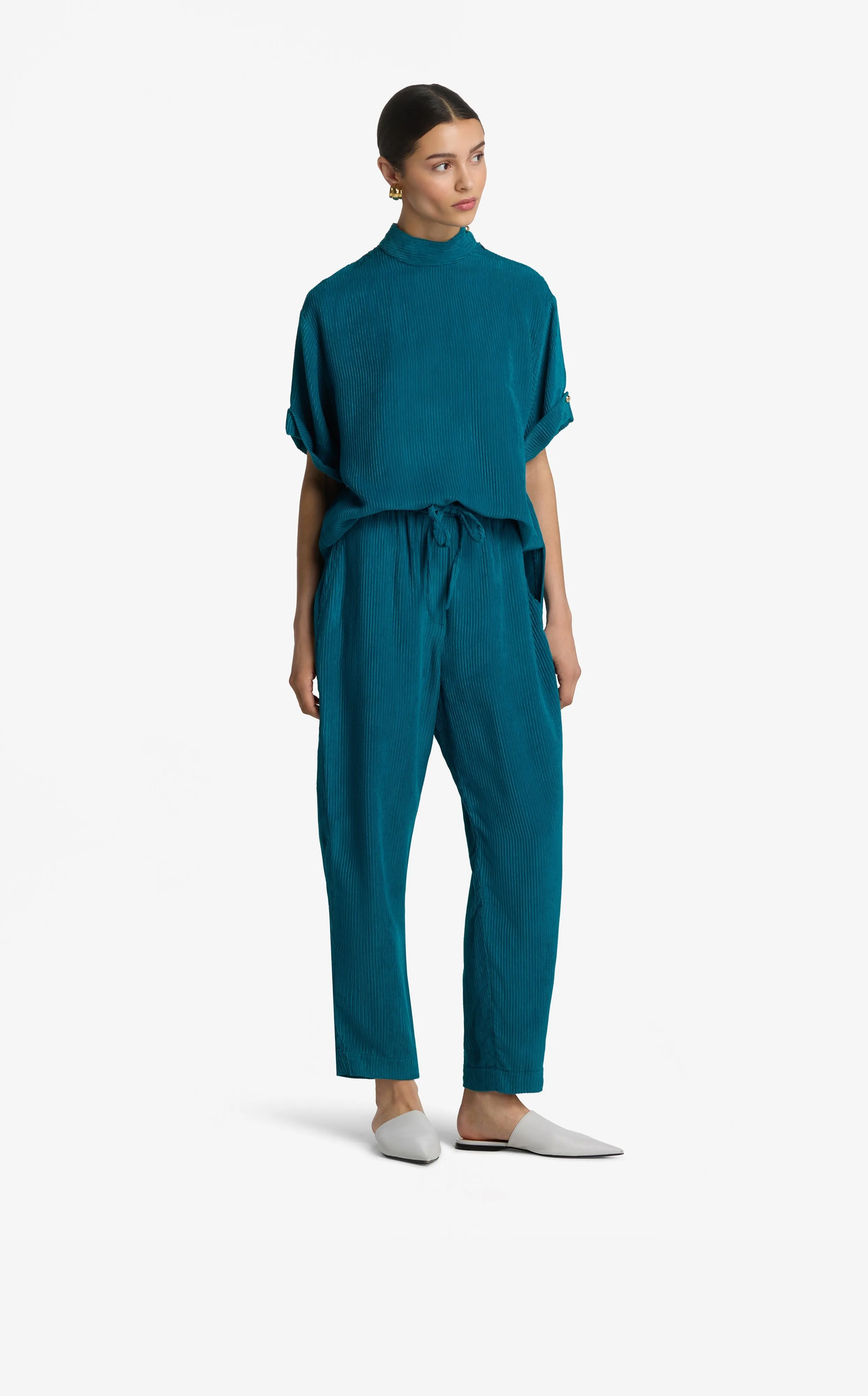 Fluid Velvet Corduroy Jogger