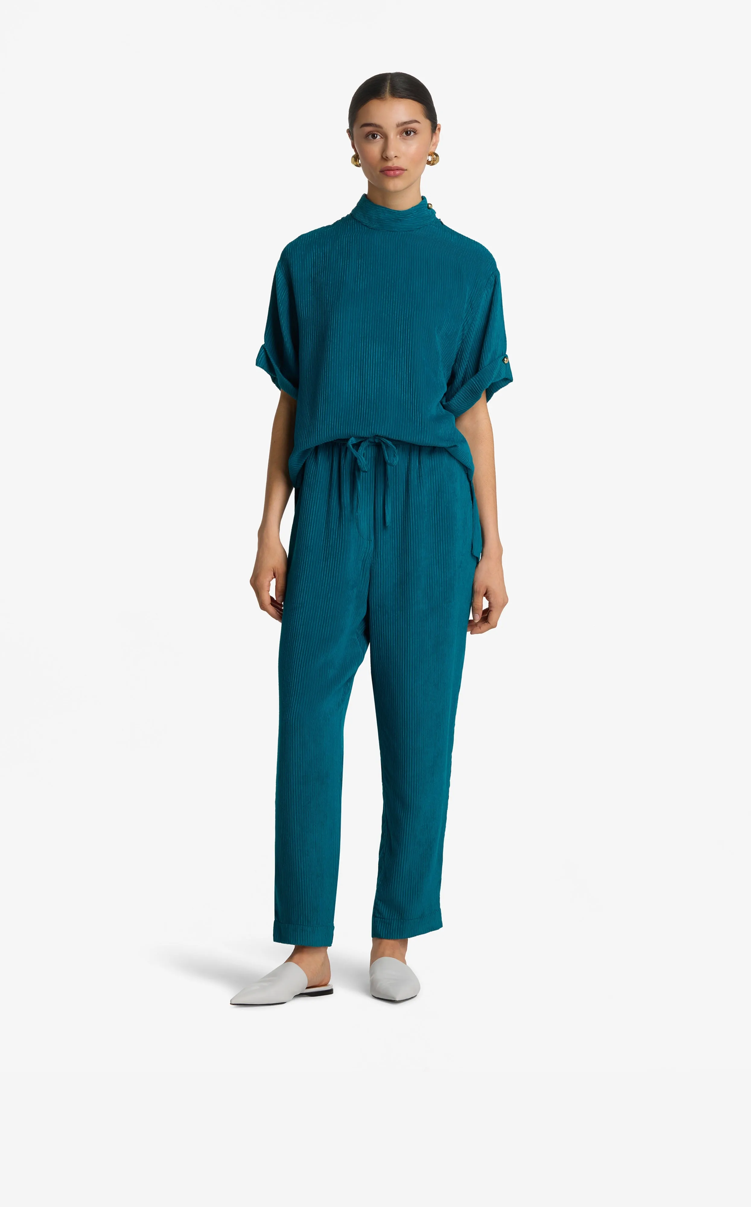 Fluid Velvet Corduroy Jogger
