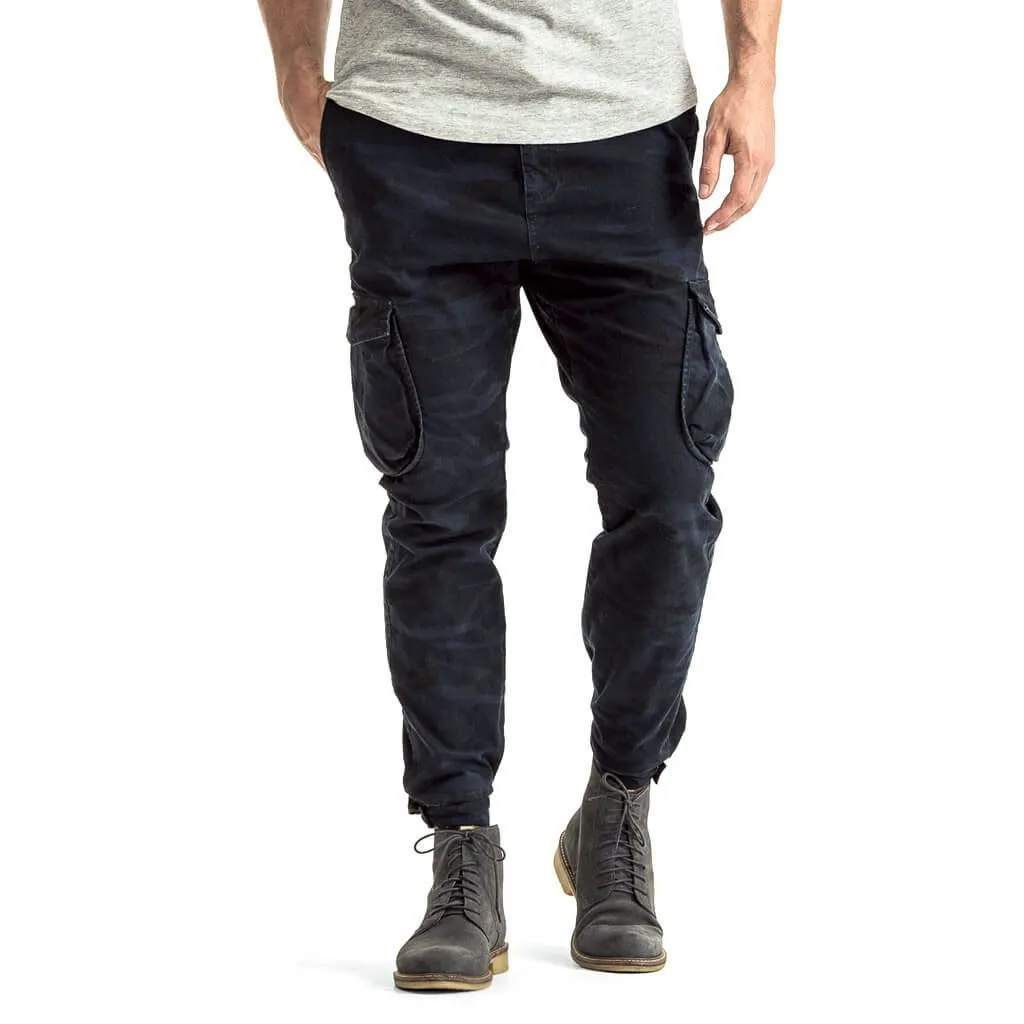 Foxtrot Chino Jogger - Navy Camo