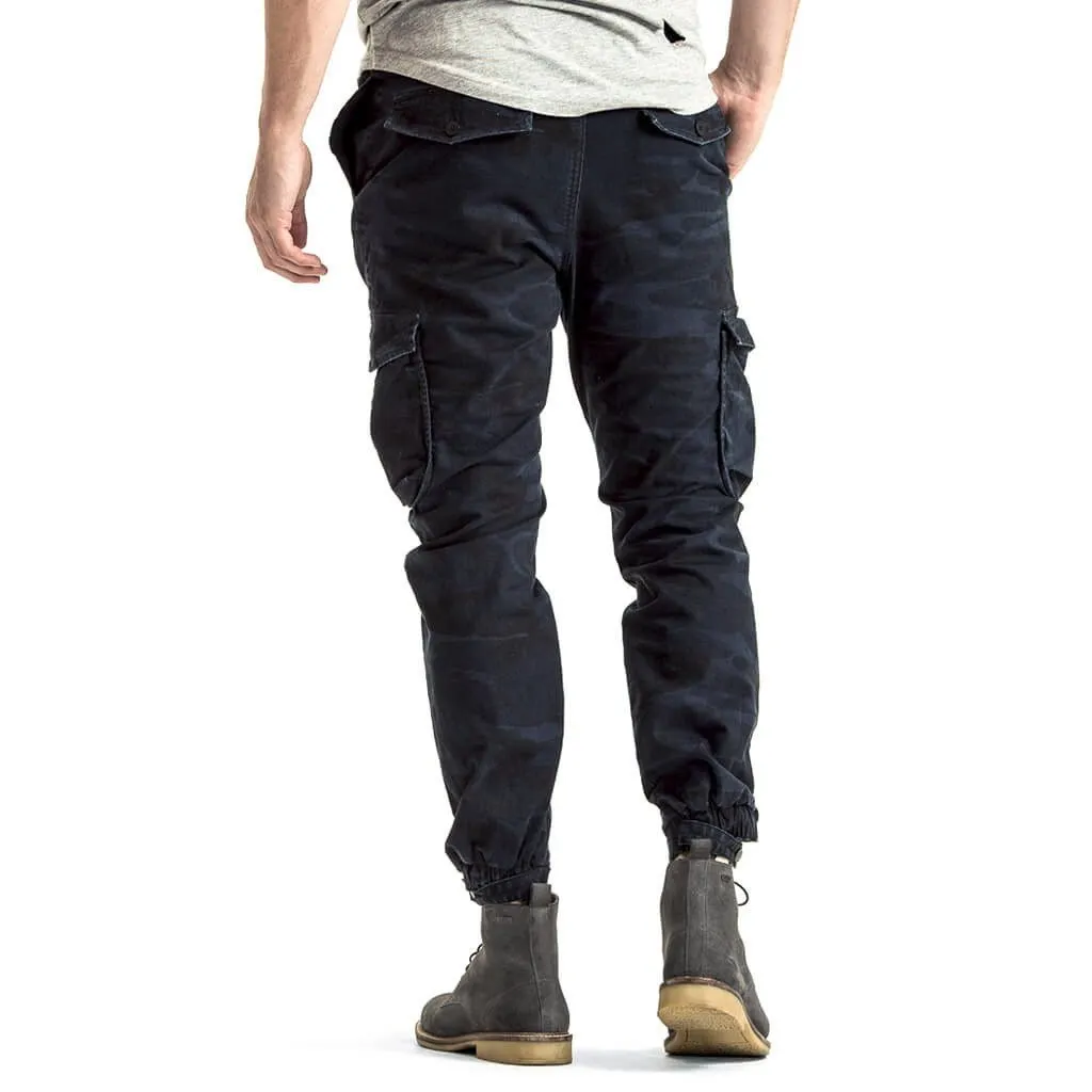 Foxtrot Chino Jogger - Navy Camo