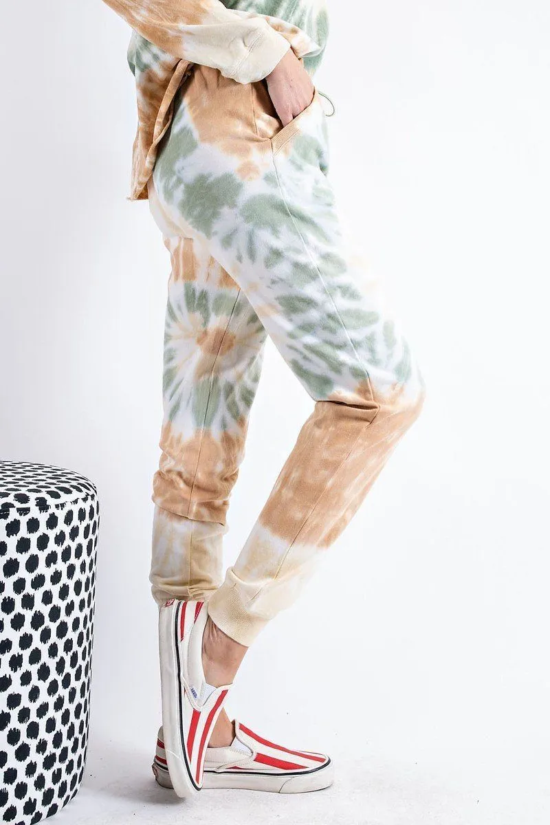 French Terry Tie Dye Sweat Pants