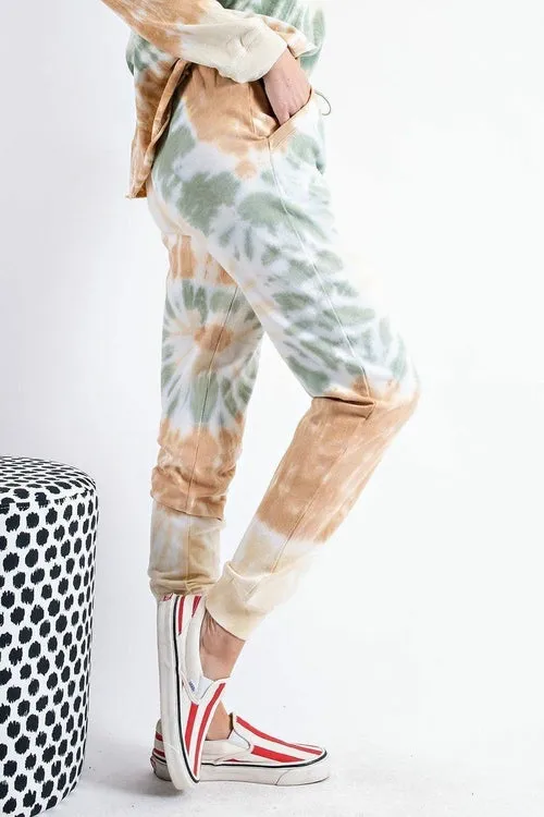 French Terry Tie Dye Sweat Pants