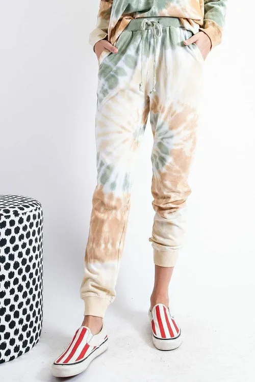 French Terry Tie Dye Sweat Pants