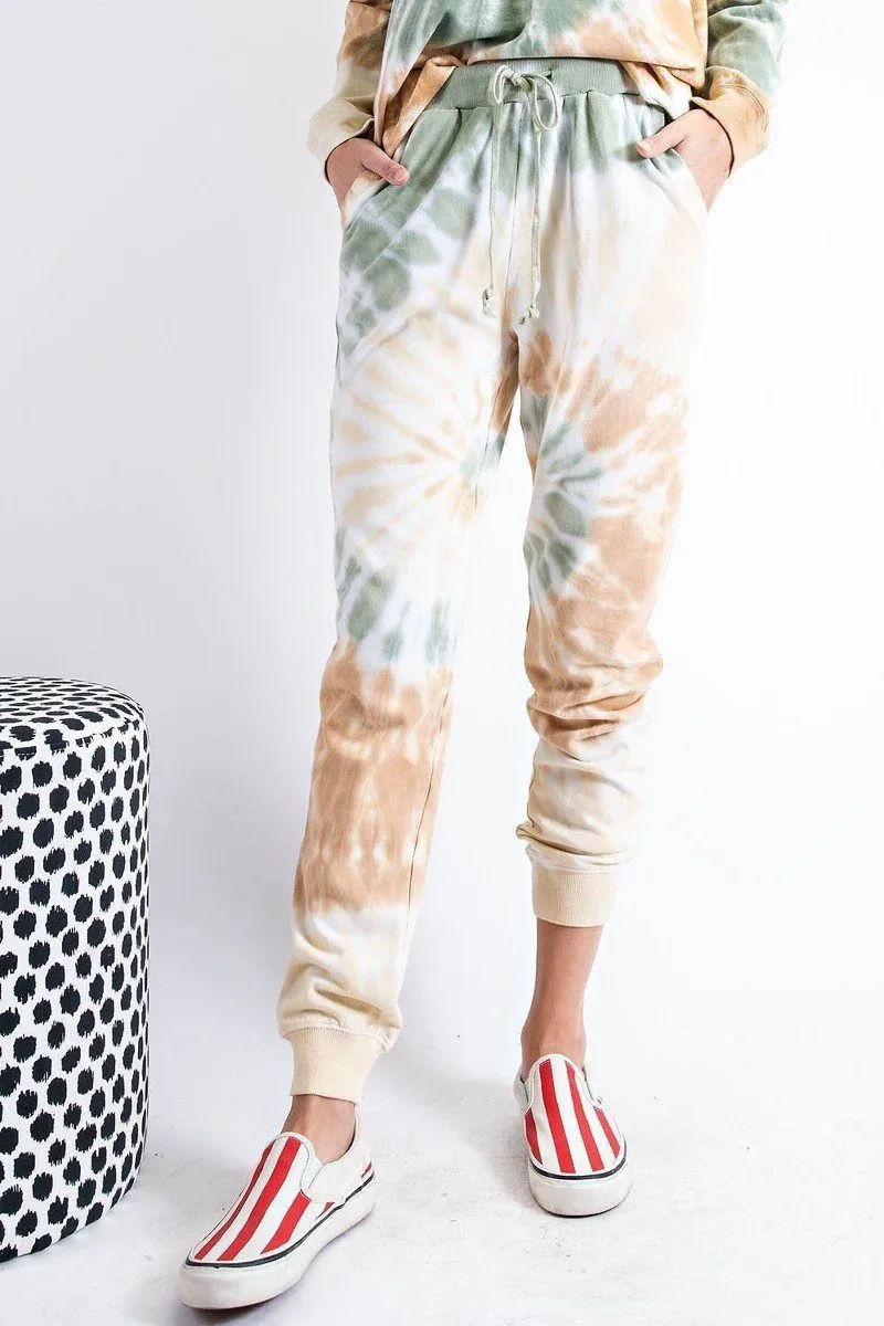 French Terry Tie Dye Sweat Pants