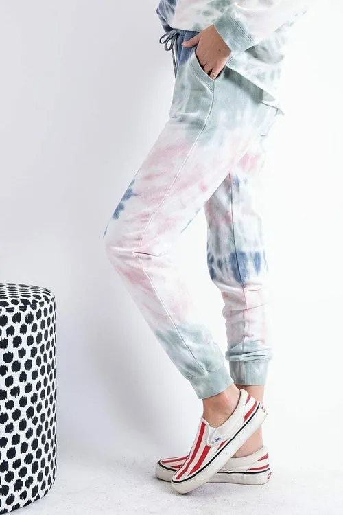 French Terry Tie Dye Sweat Pants
