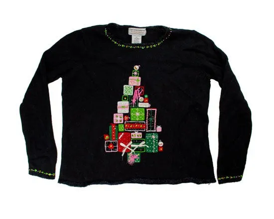 Gift Tree-Medium Christmas Sweater