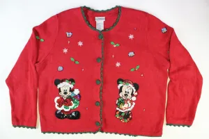 Golden Beads. Size XS, Christmas Sweater