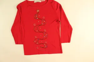Golden Star Tree and Sparkle- XX Small Christmas Sweater