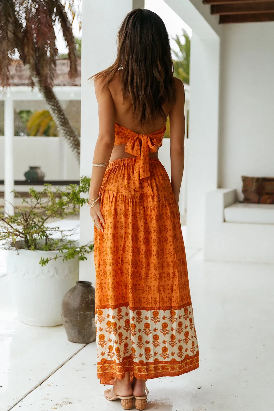 Guessing Games Maxi Skirt