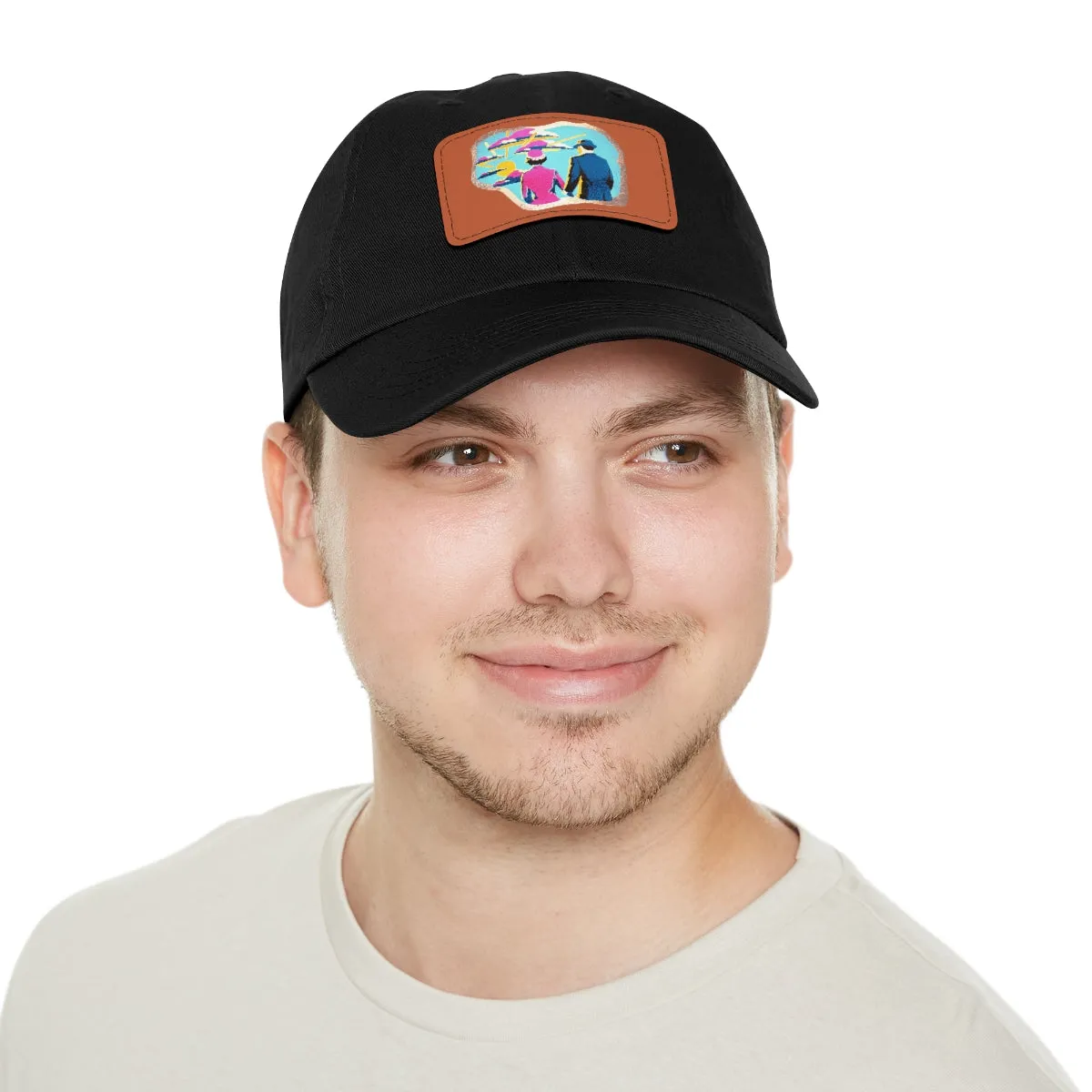 Handbook for The Recently Deceased - Beetlejuice | Dad Hat with Leather Patch