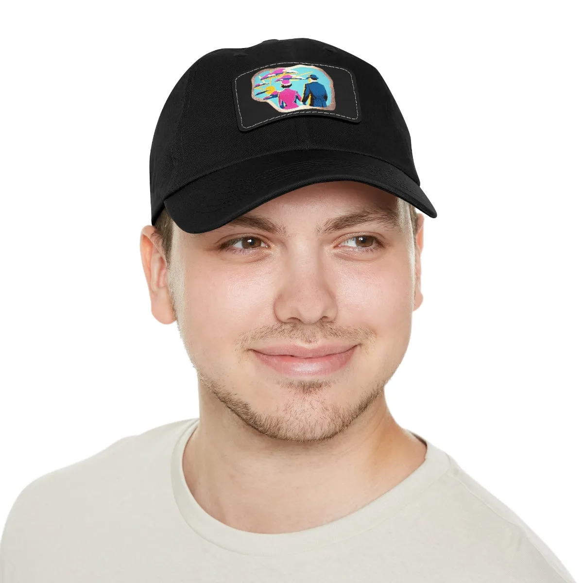 Handbook for The Recently Deceased - Beetlejuice | Dad Hat with Leather Patch