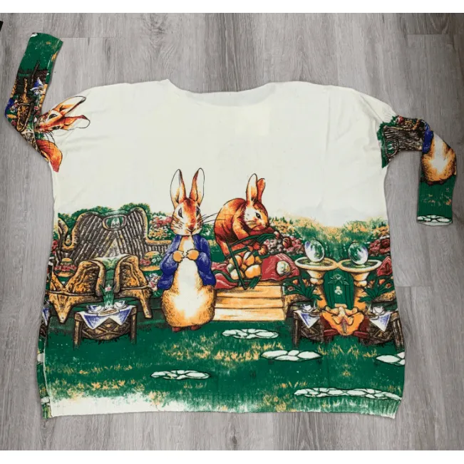 Hippity Hop Easter is Coming Sweater