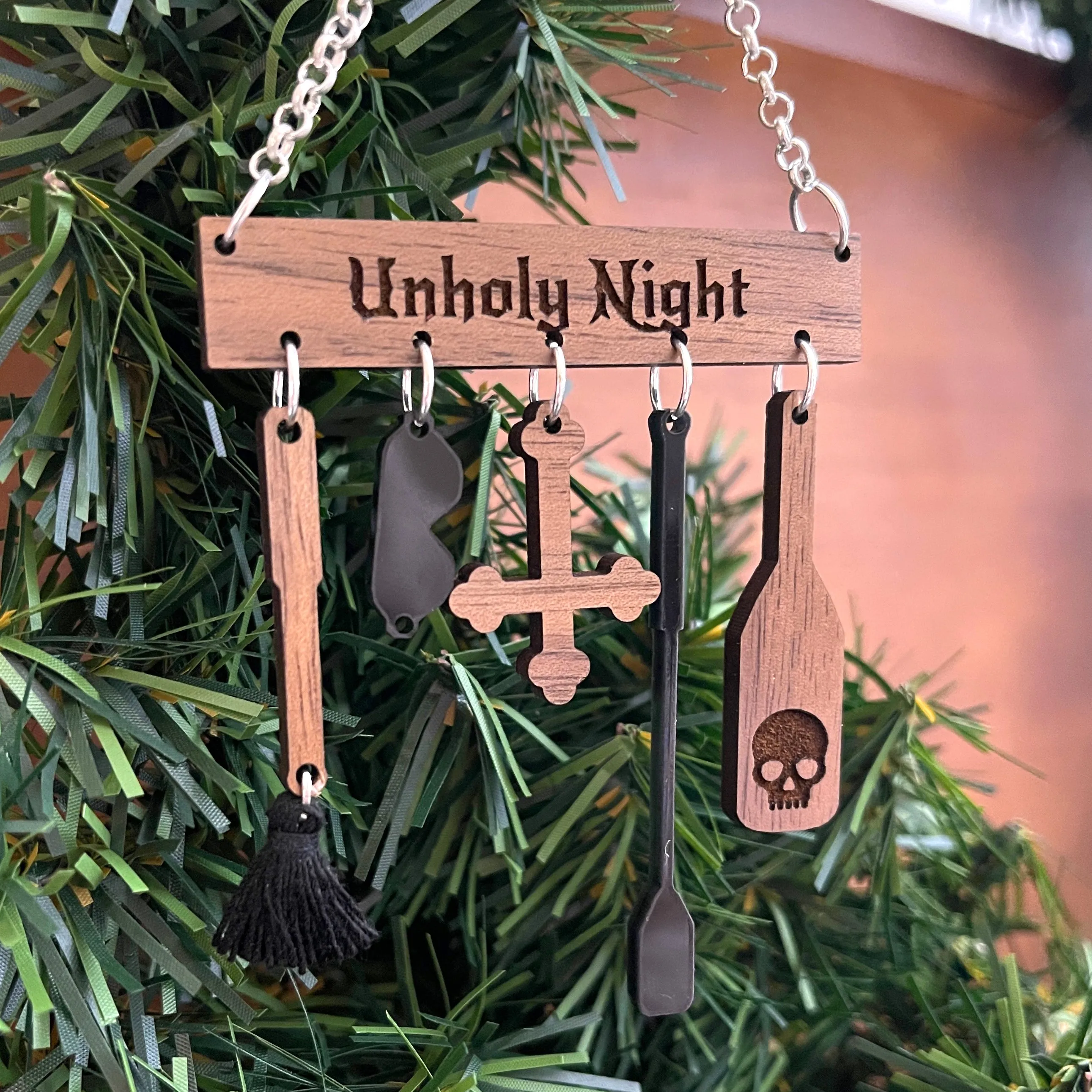 Implement Rack Christmas Ornament