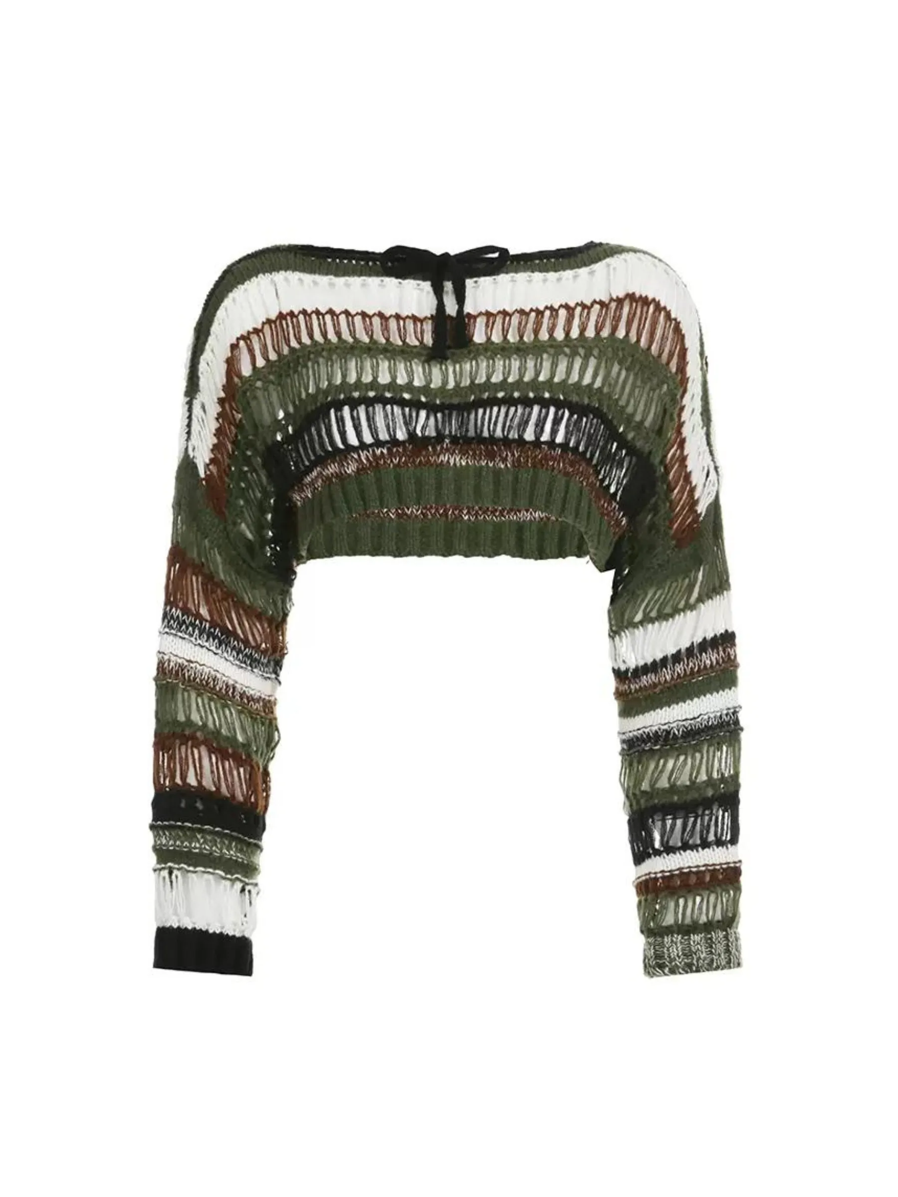 Iris Knitted Crop Sweater