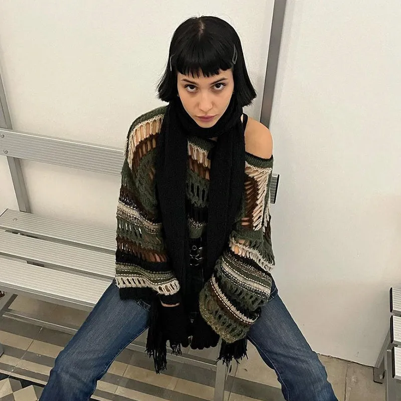 Iris Knitted Crop Sweater