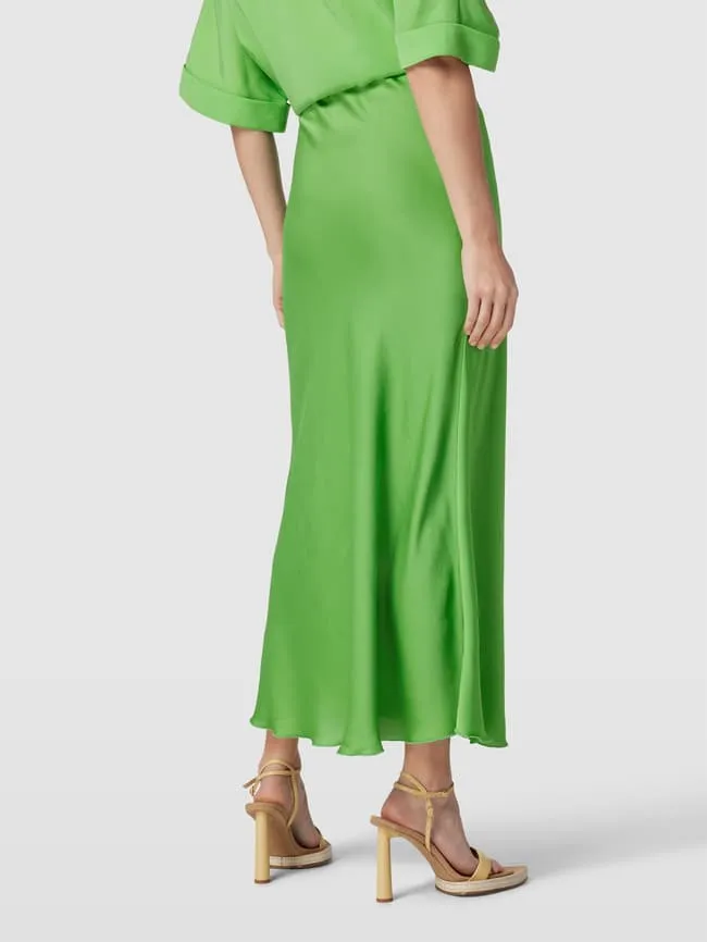 Jake*s Collection Structured Maxi Skirt, Green