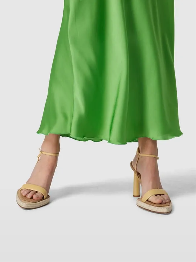 Jake*s Collection Structured Maxi Skirt, Green