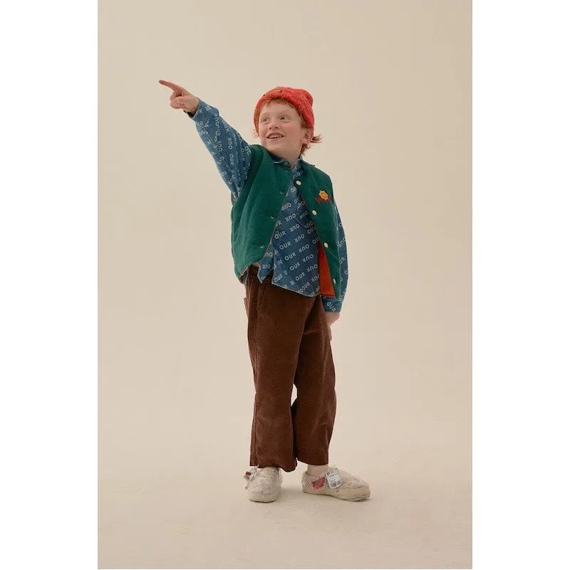 Jelly Mallow Tulip Corduroy Pants