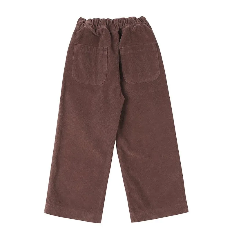 Jelly Mallow Tulip Corduroy Pants