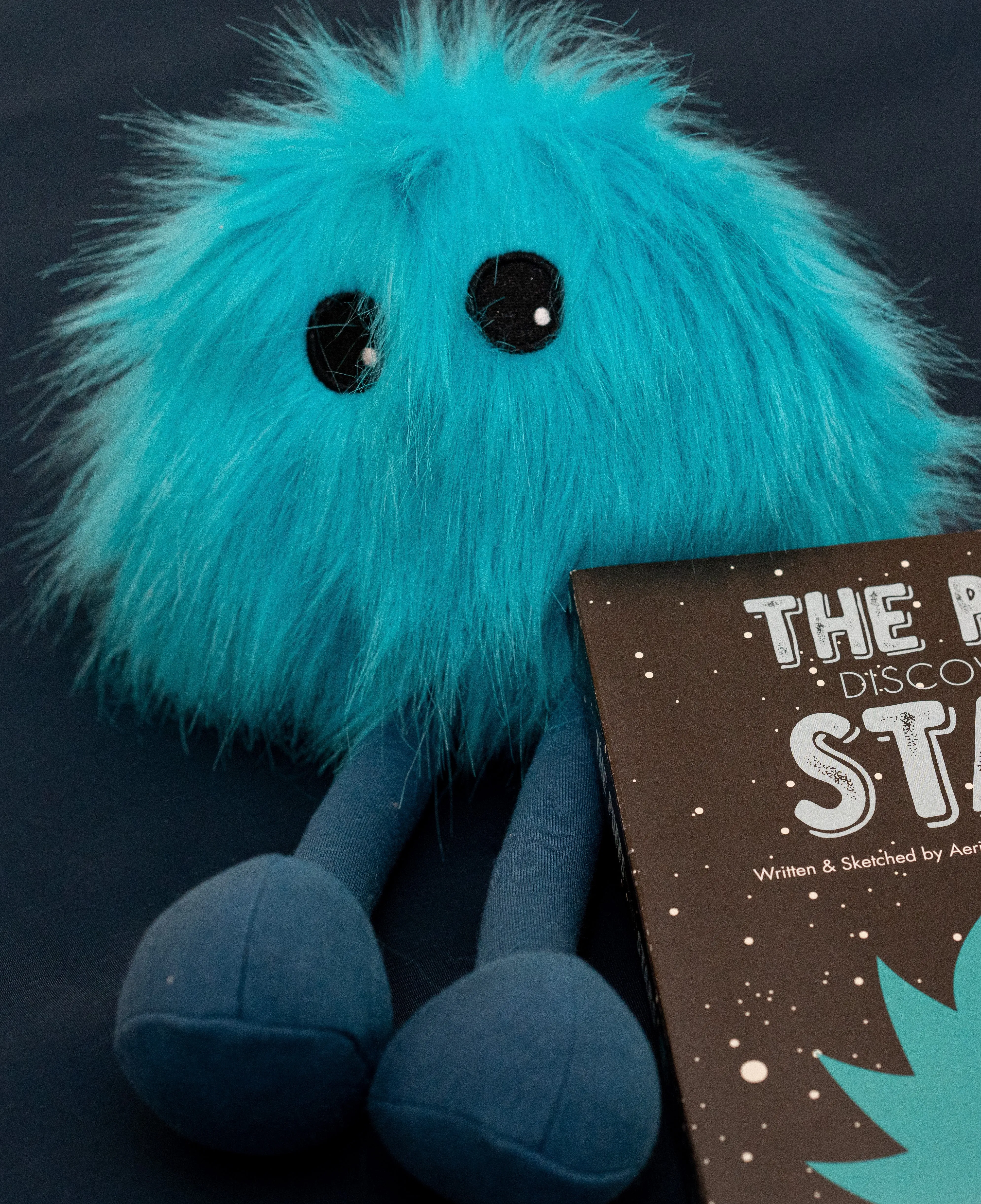KicKee Pants Blue the Puff Plush